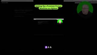 Proxmox on vSphere!