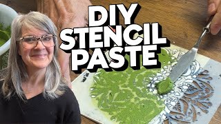 DIY 2-Ingredient Stencil Paste - Quick & Easy Tutorial!