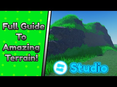 Guide to making AMAZING Terrain in Roblox Studio!