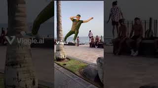 “Back Jump Fail in 2 Seconds 😂 | Don’t Try This at Home!”#JumpFail #BackSaltoGoneWrong #FunnyShor