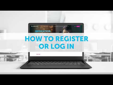 How to Register or Log In
