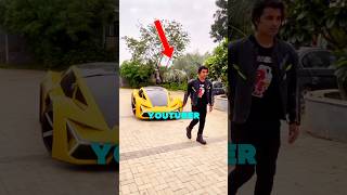 YouTuber built $15,000  Lamborghini replica 😂😱☠️ #shorts #supercars #lamborghini #car #automobile