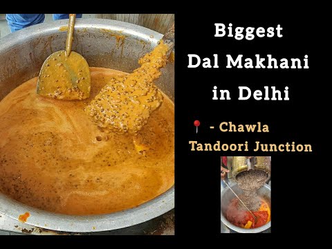 Biggest  Dal Makhani Making In Delhi | Delhi Street Food