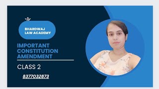 | Important Constitution Amendment| Class 3 | Constitution | Amendment | Kirti Maam |