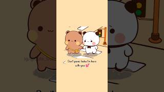 Bubu panicked 🥺😭 cute bubu dudu #shorts #dudububu #bubududu #couplegoal #cute #animation