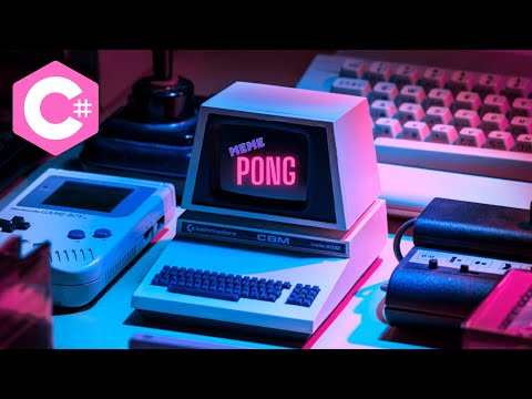 Let's Code Pong! | C# Tutorial For Beginners | Game Development | Visual Studio 2022 | Part 1