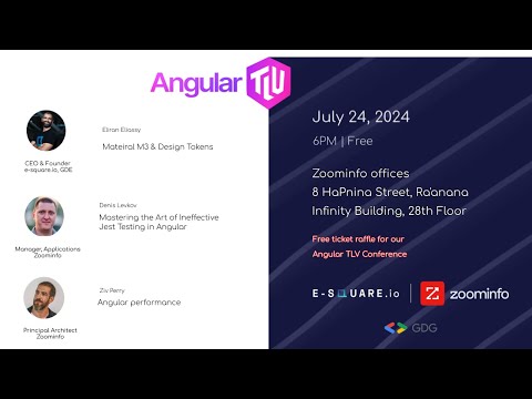 Angular TLV - July 2024 Meetup - Angular performance and more