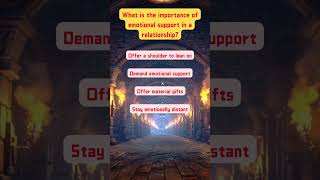What is the importance of #emotional_support_in_relationship? 28 #情感支持在人际关系中的重要性是什么？