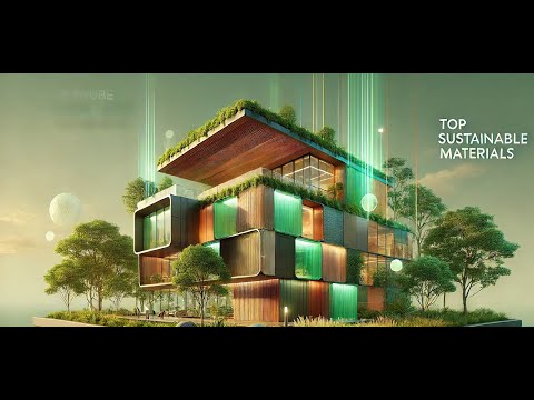 🌱 Top Sustainable Materials for Modern Architecture 🌱