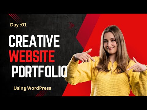 Creative Website Portfolio Using WordPress  Clean & Modern Web Design Showcase