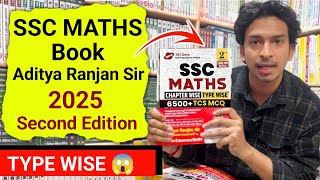 SSC Maths Book | Aditya Ranjan sir maths type-wise book review 2025