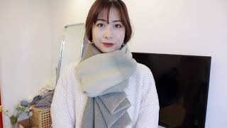 韩剧女主围巾怎么系