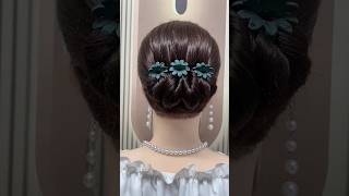 Beautiful hairstyle ✨#ytshorts  #trending#jewellery #viral #hacks #hairstyle