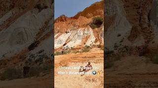 Nature’s Painted Cliffs 🌄 | Earth’s Hidden Art in Algarve ​⁠@DivaAngelLife
