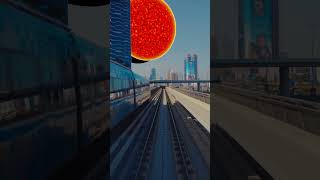 Sun Blast Falling On Earth | VFX Part 12 | Special VFX | #short #planet #moon #vfx #3danimation #sun