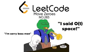 Move Zeroes - Leet Code 283 - (2 pointer) - JavaScript
