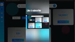 ✅"Modern Animated Dashboard in HTML & CSS | 2025 Trending UI"✅#html #css#js#coding
