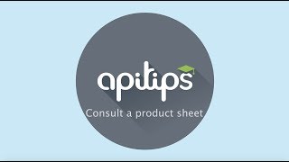 Apitips ENG - Consultation of a Product Sheet - Apimo