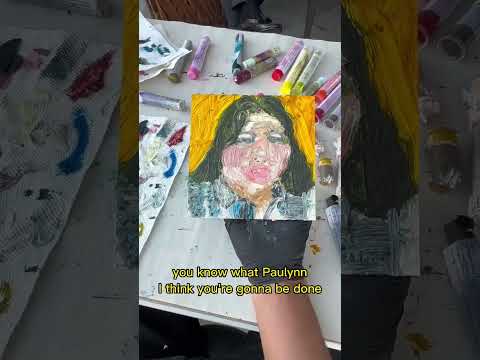 Painting Portraits of My Family for Christmas! Best gift idea for an artist.