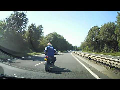 A610 Motorcyclists dangerous riding