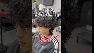 シャドウパーマおすすめスタイル５選！insta➡︎@_hirxmu  #美容師 #メンズパーマ  #スタイリング動画 #シャドウパーマ #パーマ解説