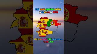2nd most popular nation in Andorra in 2025 #geography #mapguide #globalmapper #mapping #map #mapper