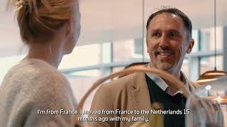 Thomas from France works for Thales in the Netherlands now