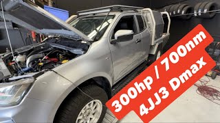 How to get 300hp from a 4JJ3 DMAX