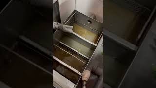 如何清理簡易截油槽