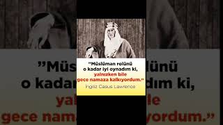 Lawrence: gece namaza kalkıyordum?#felsefe #shorts