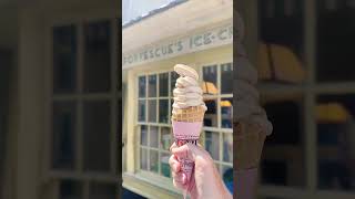 Butter Beer Soft Serve!!! @Orlandoexplored #diagonalley #butterbeer #softserve #harrypotter