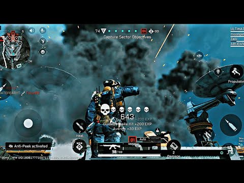 NUCLEAR BOMBS ☢️ EVERYWHERE USING PTR 32 ON DELTA FORCE MOBILE.