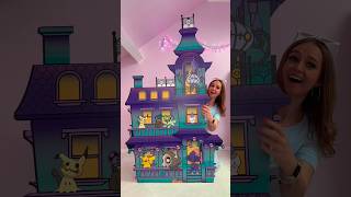 [ASMR] UNBOXING A GIANT MYSTERY POKÉMON CENTER HAUNTED HOUSE!!😱👻⁉️ (10+ SURPRISES!!🫢) #ad #Shorts