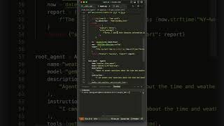 Agent Development Kit: Quick Start in Python #ai #agent #python #gemini