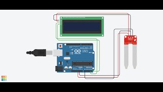 Make a Soil Moisture Sensor Circuit | Arduino Uno | IOT