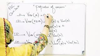 Properties of variance easy discussion ch 12 lec 31