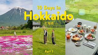 10 days in Hokkaido 🇯🇵 北海道 (must-eat, summer roadtrip, photo spots) | part 1 | japan trip