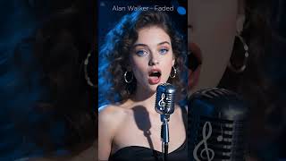 Alan Walker 🎵  Faded 🔥 #music #singer #aicreatures #ai #pop #musician