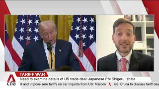 What is Trump’s broader strategic intent with Japan, Philippines trade deals?
