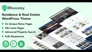 Rhoomy Real Estate Listing Website | Free WordPress Real Estate Directory Website