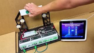 Unlimited Marine Services demonstrates marine lighting automation
