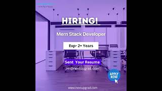 Hiring at NextUpgrad Web Solutions
