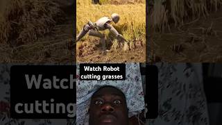 Watch Robot Cutting Grasses#shortvideo