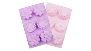 6-Cavity Flower Silicone DIY Handmade Soap Molds