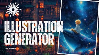 EASY create your own AI illustrations with PicLumen!