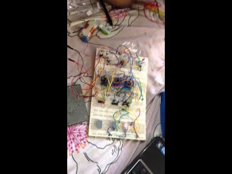 Finger Pulse Counter using discrete chips
