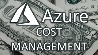 Cost Management on Azure