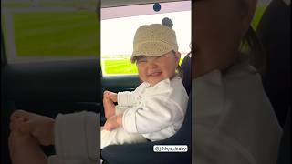 Baby whose left leg keeps going "lilalilalil" #Live report #Cute #Life with a baby #Watch again