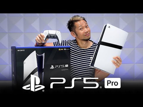 New PS5 Pro Unboxing! Hands-On With Sony's Playstation 5 Pro!