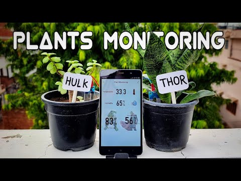 Plant Monitoring Device | Tuya iot platform | iot projects | arduino iot projects | vishal soni